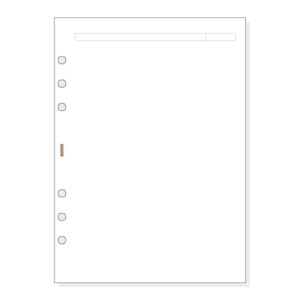 finocam r1042 recambio para agendas open formato 1000 155x5x215mm color blanco