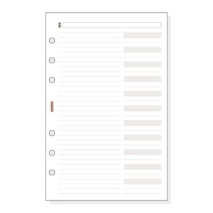 finocam r1054 recambio para agendas open formato 1000 155x5x215mm color blanco