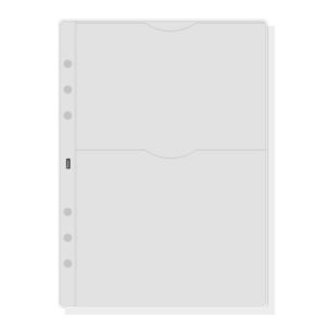 finocam r1070 pack de 6 fundas porta cd para agendas open formato 1000 141x2x215mm pvc color gris claro