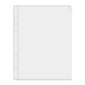 finocam r1071 funda para agendas open cierre de cremallera formato 1000 167x2x217mm pvc color gris claro