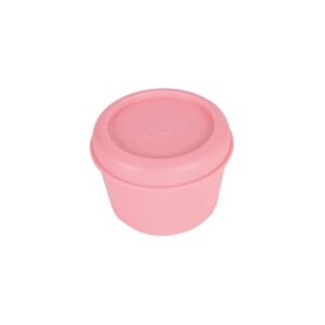 milan 460 since 1918 fiambrera hermetica redonda de 0.25l libre de bpa tapa de rosca apto para microondas, lavavajillas y congelador 10x7cm color rosa