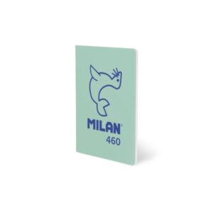 milan 460 since 1918 libreta a5 grapada hojas blancas 24 hojas de 95g color menta