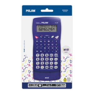milan acid m228 calculadora cientifica blister color azul