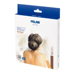 milan art pack de 24 barritas pastel blando colores retrato colores surtidos