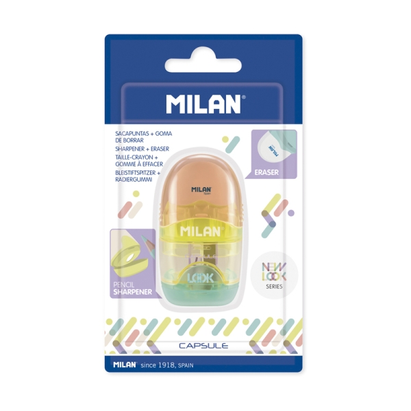 milan capsule new look afilaborra cuchilla de acero de seguridad colores surtidos