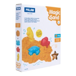 milan magic sand arena cinetica incluye moldes a partir de 18 meses color naranja