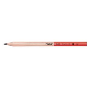 milan maxi lapices de grafito hb maxi triangular mina de 3.5mm