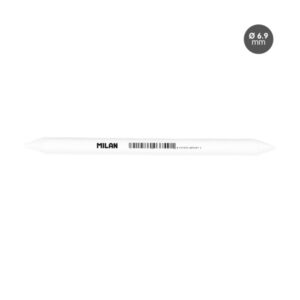 milan difuminos diametro de 6.9mm recomendado para bellas artes color blanco