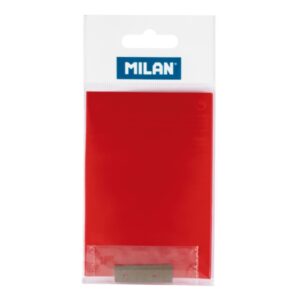 milan pack de 2 cuchillas de recambio para sacapuntas electrico compatibles con los modelos bwm10375 y bwm10149 color gris