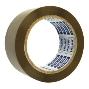 milan precinto de embalaje pp de alta resistencia 50mm x 66m color marron