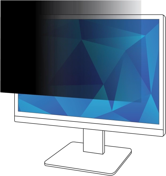 3m filtro de privacidad para pantalla de 32" vision lateral oscurecida desde 60º ayuda a reducir la luz azul