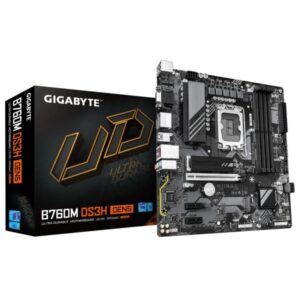 gigabyte b760 ds3h gen5 placa base intel 1700 4x ddr5 vga, hdmi, displayport microatx