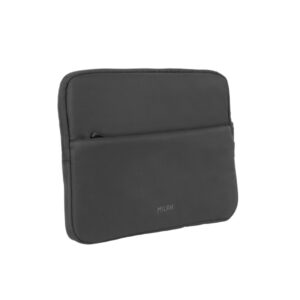milan shadow funda para portatiles hasta 13" cierre de cremallera con tirador bolsillo delantero 34.5x26x2.5cm color negro
