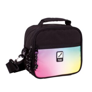 milan sunset bolsa isotermica porta alimentos de 3.5l incluye 3 recipientes 23x20x11cm color negro