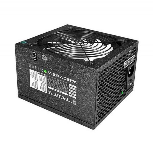 tacens valeo v 800m fuente de alimentacion 800w atx pfc activo ventilador 140mm de 12db 80 plus silver cableado modular 158x150x86mm color negro