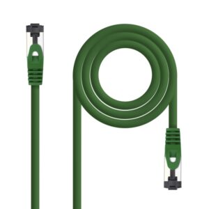 nanocable cable red latiguillo cat.8.1 2ghz lszh sstp awg26 longitud 0.30m color verde