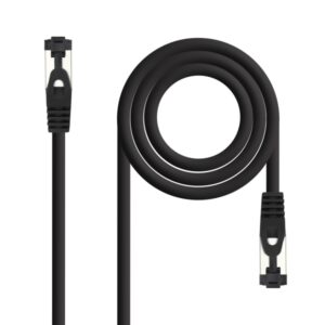 nanocable cable red latiguillo cat.8.1 2ghz lszh sstp awg26 longitud 1m color negro