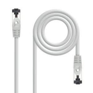 nanocable cable red latiguillo cat.8.1 2ghz lszh sstp awg26 longitud 2m color gris