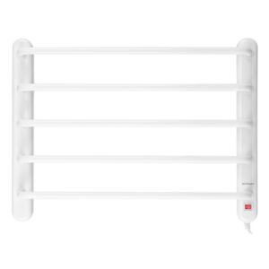 orbegozo th 8002 toallero electrico potencia 90w luz de encendido tornillos para montaje incluidos 45x60x9.5cm color blanco