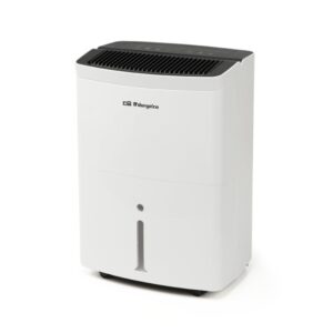 orbegozo dh 3010 deshumidificador potencia 490w absorbe 30 l/dia deposito de 5.5l respetuoso con el medio ambiente temporizador ruedas y asa de transporte 34.5x50.4x24.3cm color blanco