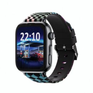 savefamily reloj inteligente smartwatch infantil savewatch plus 2 pantalla amoled carcasa negra correa silicona loop