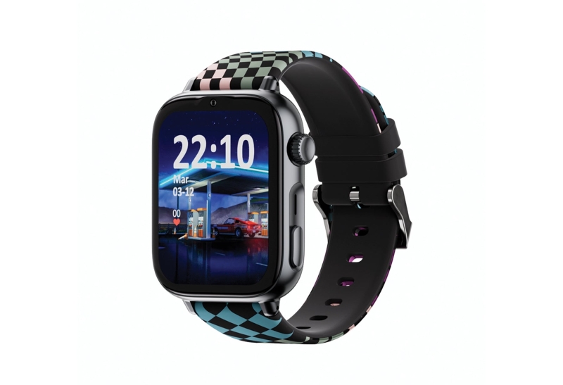 savefamily reloj inteligente smartwatch infantil savewatch plus 2 pantalla amoled carcasa negra correa silicona loop