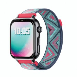 savefamily reloj inteligente smartwatch infantil savewatch plus 2 pantalla amoled carcasa negra correa tela tribeca