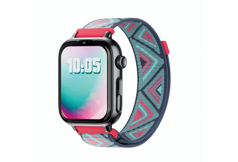 savefamily reloj inteligente smartwatch infantil savewatch plus 2 pantalla amoled carcasa negra correa tela tribeca