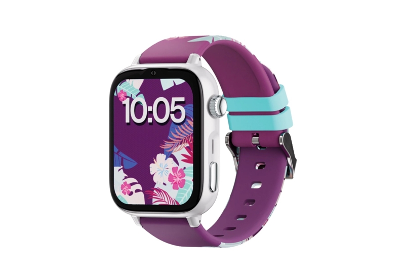 savefamily reloj inteligente smartwatch infantil savewatch plus 2 pantalla amoled carcasa blanca correa silicona maui