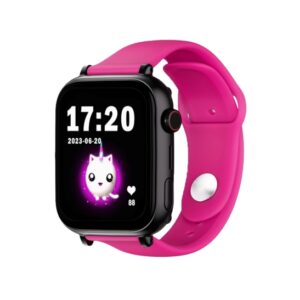 savefamily reloj inteligente smartwatch infantil savewatch plus con gps y llamada ip67 boton sos carcasa negra correa silicona lollipop