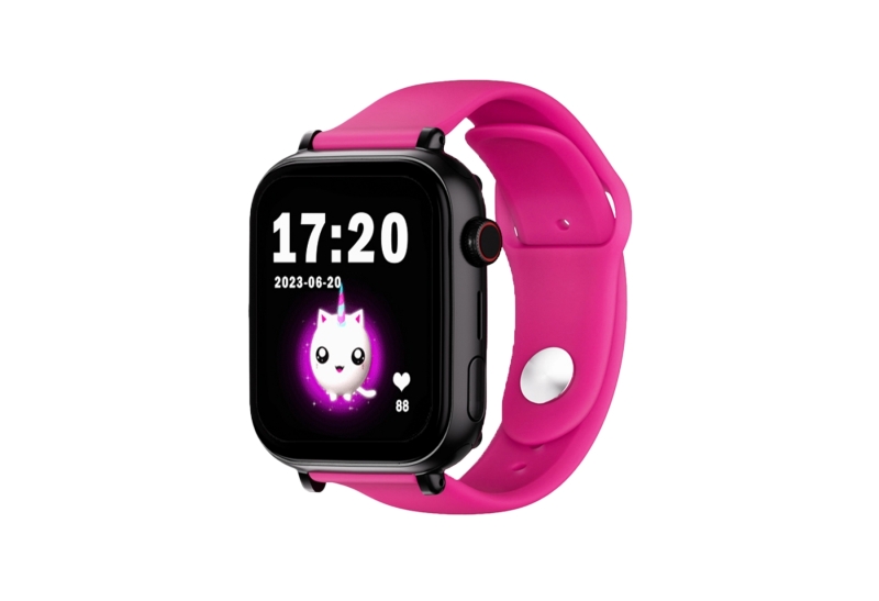 savefamily reloj inteligente smartwatch infantil savewatch plus con gps y llamada ip67 boton sos carcasa negra correa silicona lollipop