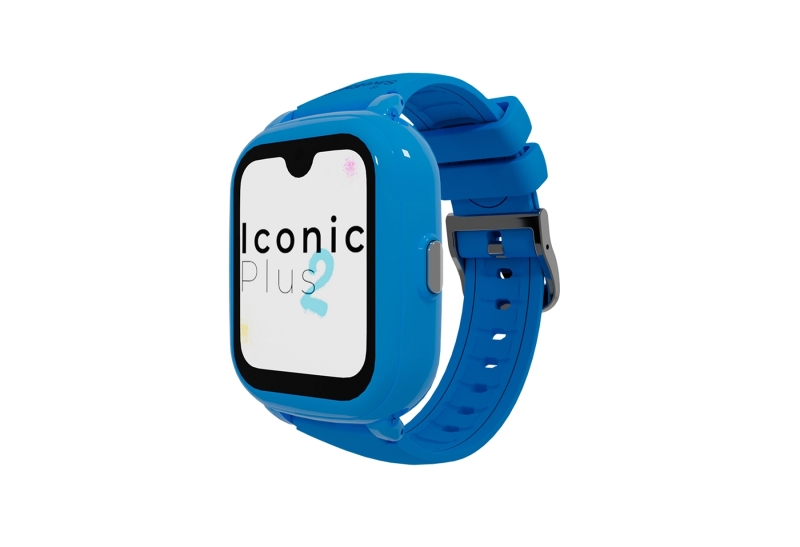 savefamily reloj inteligente smartwatch infantil iconic plus 2 con gps y llamada ip67 bateria 850mah ia color azul