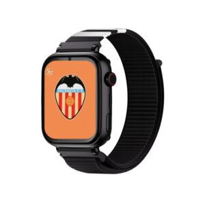 savefamily reloj inteligente smartwatch infantil savewatch plus edicion valencia c.f. con gps y llamada correa tela negra