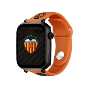 savefamily reloj inteligente smartwatch infantil savewatch plus edicion valencia c.f. con gps y llamada correa silicona naranja