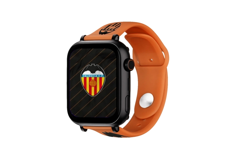 savefamily reloj inteligente smartwatch infantil savewatch plus edicion valencia c.f. con gps y llamada correa silicona naranja