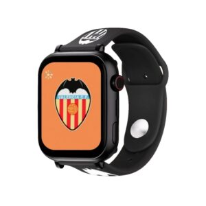 savefamily reloj inteligente smartwatch infantil savewatch plus edicion valencia c.f. con gps y llamada correa silicona negra