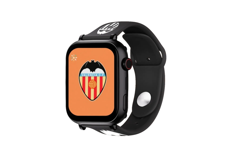 savefamily reloj inteligente smartwatch infantil savewatch plus edicion valencia c.f. con gps y llamada correa silicona negra