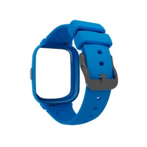 savefamily correa de silicona lisa para iconic plus 2 color azul