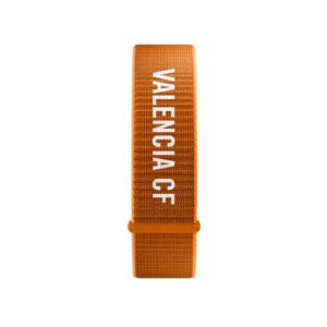savefamily correa de tela para savewatch plus edicion valencia cf color naranja