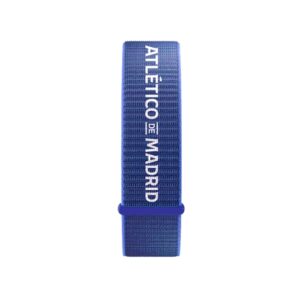 savefamily correa de tela para savewatch plus edicion atletico de madrid color azul