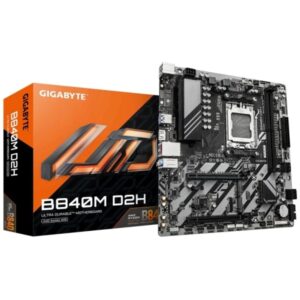 gigabyte b840m d2h placa base amd am5 2x ddr5 hdmi microatx