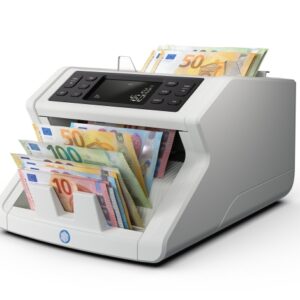safescan 2265 (g2) contadora de billetes puede contar billetes de euro y libras esterlinas mezclados capacidad hasta 300 billetes 1200 billetes por minuto deteccion de billetes falsos