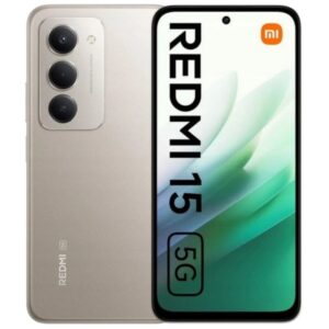xiaomi redmi 15 5g smartphone pantalla 6.9" 8gb 256gb camara principal 50mp bateria 7000mah color gris