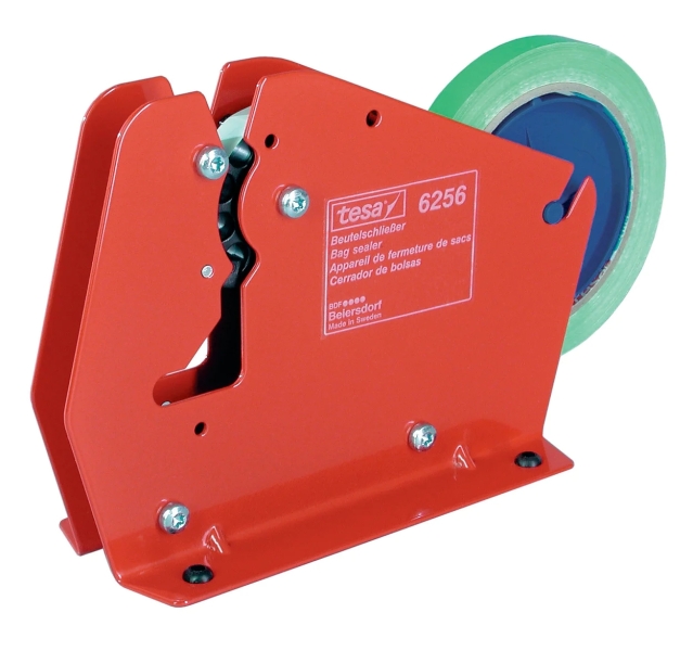 tesa 6256 sellador de bolsas ancho maximo del rollo 12mm diametro maximo del rollo 130mm color rojo