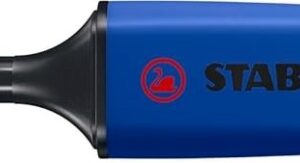 stabilo boss naturecolors wildflower edition marcador fluorescente trazo entre 2 y 5mm tinta con base de agua color azul marino