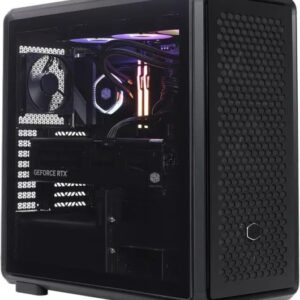 cooler master masterframe 600 caja semitorre atx/microatx/mini itx ventana lateral 8 ranuras de expansion paneles intercambiables audio 2xusb a 1xusb c 544x531x261mm color negro