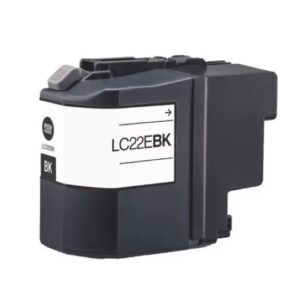 brother lc22e negro cartucho de tinta generico reemplaza lc22ebk
