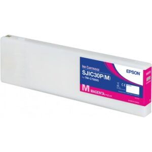 epson sjic30p(m) magenta cartucho de tinta original c33s020641