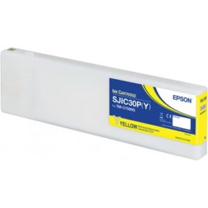 epson sjic30p(y) amarillo cartucho de tinta original c33s020642