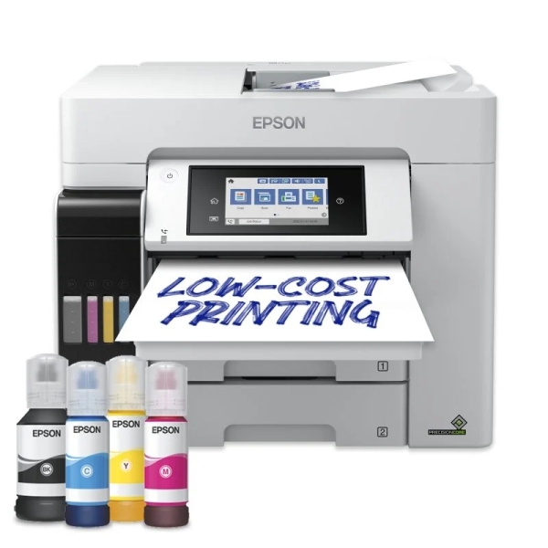 epson ecotank pro et 5885 impresora multifuncion color fax duplex wifi 25ppm adf de 50 hojas